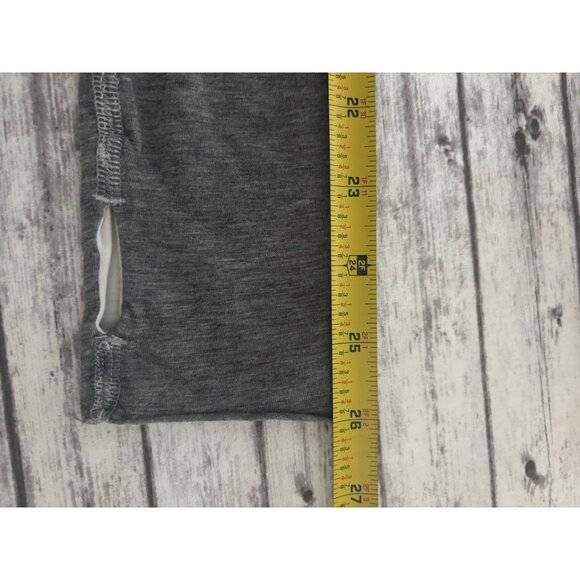 Lululemon every yogi long sleeve Grey White Cotton Women's Size Medium - Picture 7 of 8